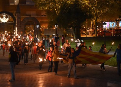 Sant Quirze gaudeix de la Diada Nacional de Catalunya