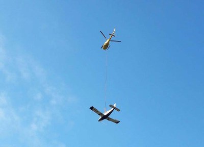 L’avió avariat a Can Poncic es trasllada a l’Aeroport de Sabadell sense incidències