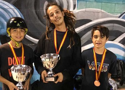 Bernat i Ernest Bretones aconsegueixen l'or i el bronze al I Campionat Estatal de Rollerblading