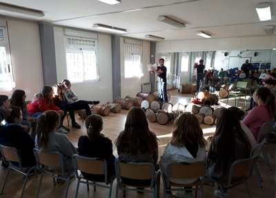 Les escoles participen activament en les activitats de la Setmana Solidària