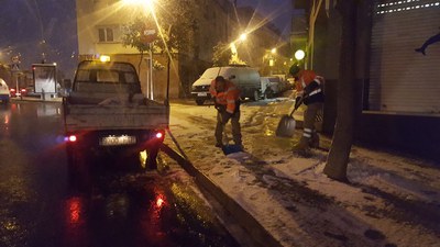 Es manté el dispositiu PAM Neucat en fase d'alerta, a l'espera que la nevada minvi a partir del migdia