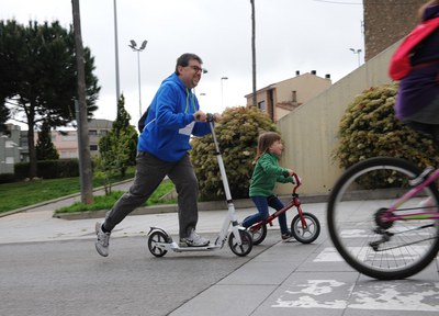 Passejada sobre rodes per celebrar el Dia de l’activitat física