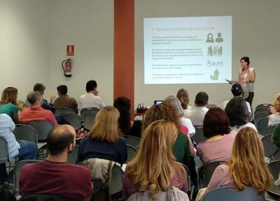 El Consell Escolar Municipal participa en un taller emmarcat en el Pla Local d'Educació