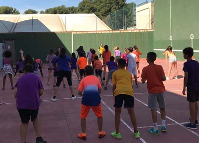 L’alumnat de sisè de primària de les escoles del poble participa a la 9a Jornada Esportiva