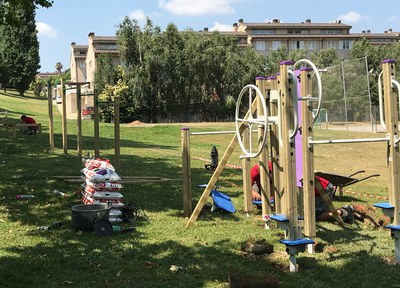 Nou parc saludable per a la gent gran