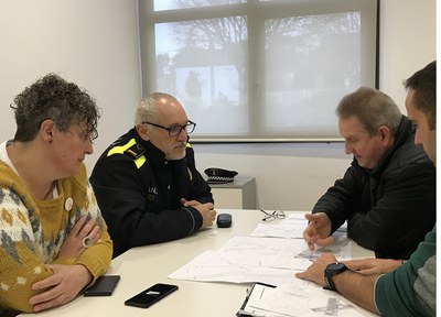Es presenta un projecte de millora de mobilitat a Les Fonts