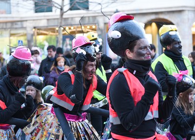 Un total de 6 comparses participaran a la rua de Carnestoltes 2019