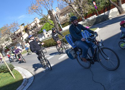 Sant Quirze se suma al Passeig sobre rodes