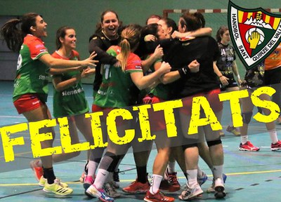 Les noies de l'Handbol es preparen per a un nou triomf