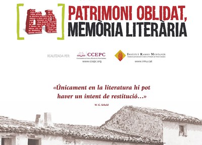 La Casa de Cultura Vila-Puig acollirà l'exposició “Patrimoni oblidat. Memòria literària”