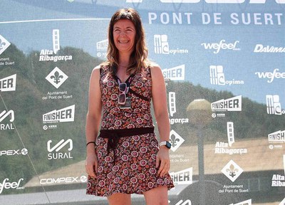La santquirzenca Alícia Bofarull, primera de la seva categoria al Triatló del Pont de Suert