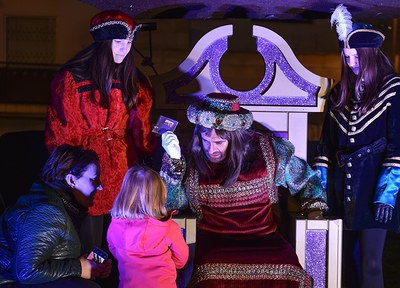 Arriba l'Ambaixador Reial a Sant Quirze