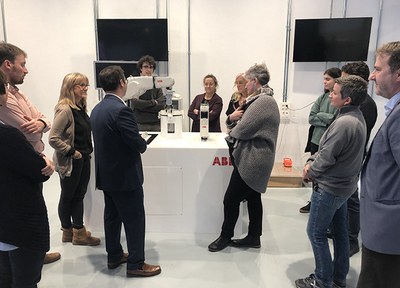 Sant Quirze acull el primer centre d’innovació robòtica col·laboratiu de l’empresa ABB a Europa