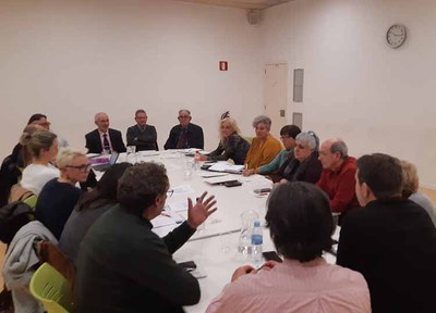 Primera reunió de la Mesa del Procés Participatiu de Les Fonts