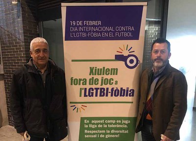 El Futbol Club Sant Quirze xiula contra la LGTBIfòbia