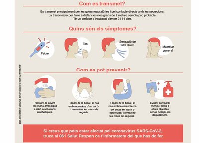 Consulteu informació oficial i actualitzada sobre el coronavirus