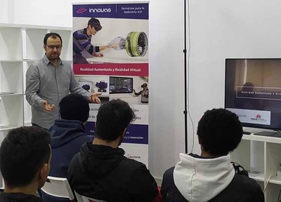 Alumnat del Programa de Formació i Inserció Laboral visita el centre Nodus Tech Space