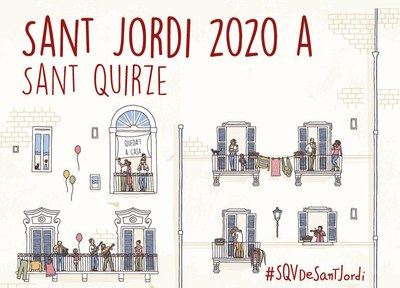 Sant Quirze del Vallès es prepara per una Diada de Sant Jordi diferent 