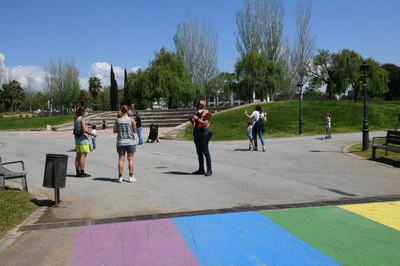 Els infants tornen al carrer després de sis setmanes de confinament
