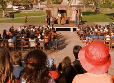 Més de 2000 alumnes gaudeixen avui d'espectacles culturals a Sant Quirze