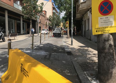 L’avinguda de Pau Casals guanya espai pels vianants i les terrasses i disposarà d’un aparcament gratuït obert al públic