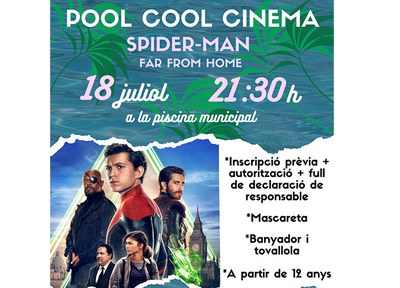 S'anul·la la remullada i cinema juvenil a la piscina municipal 