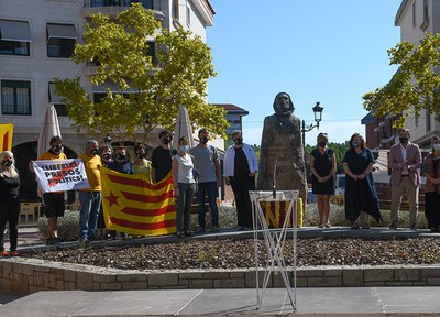 Sant Quirze celebra la Diada Nacional adaptada a la nova normalitat