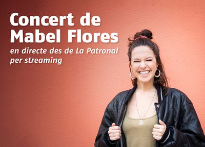 Mabel Flores oferirà en línia el seu concert des de la Sala Josep Brossa de la Patronal 