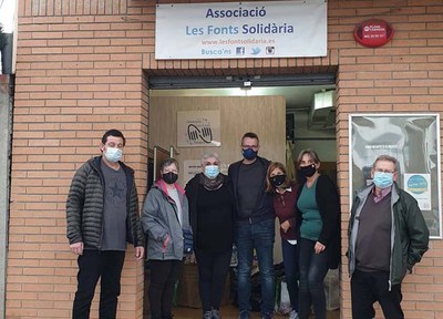 “La pandèmia ens ha obligat a ampliar la nostra capacitat d’ajuda a les famílies de Sant Quirze i Terrassa que més ho necessiten”