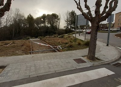Comencen les obres de reparació dels camins de can Feliu i de la font de can Barra