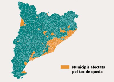  Sant Quirze del Vallès és dels municipis afectats pel confinament nocturn 