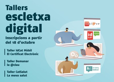Obert el termini per inscriure’s als Tallers escletxa digital