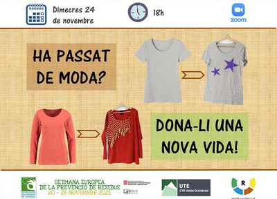 Sant Quirze se suma a la Setmana Europea de la Prevenció de Residus