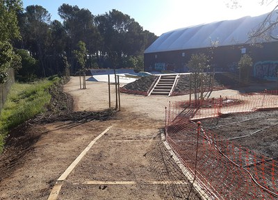 L'skatepark, disponible novament per a la ciutadania