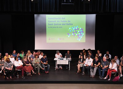 La Patronal acull l'acte de constitució del Consell de Poble de Sant Quirze del Vallès
