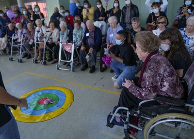 Les Resiolimpíades omplen el gimnàs de l'Institut Sant Quirze