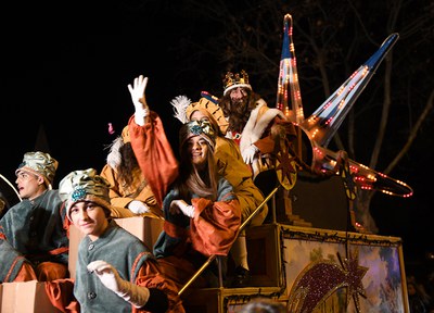 Vols participar a la Cavalcada de Reis?