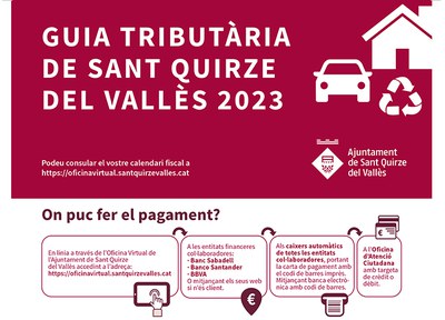 Consulta la Guia tributària de 2023