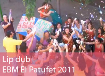 L'Escola Bressol Municipal El Patufet fa un Lip Dub per acomiadar el curs