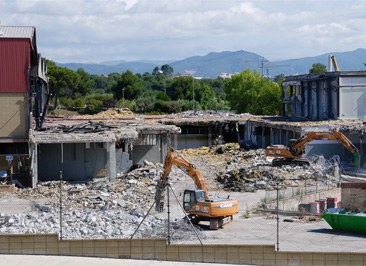 Avancen a bon ritme les obres d’enderroc de Cobega