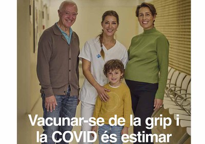 Comença la campanya de vacunació contra la grip i la Covid-19 per a col·lectius prioritaris