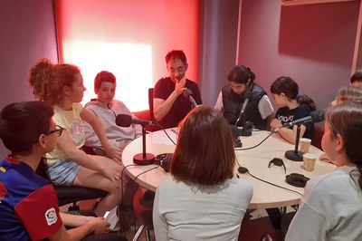 El Consell d’Infants a Ràdio Sant Quirze