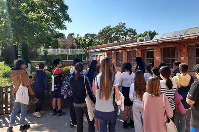 El Consell d'Infants visita el Pilarín Bayés
