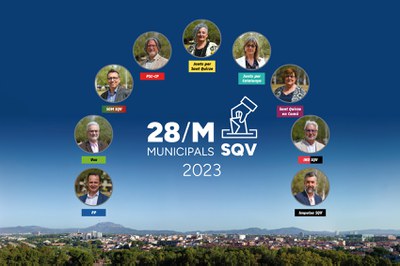 Els mitjans municipals entrevisten a fons els caps de llista de les candidatures del 28-M