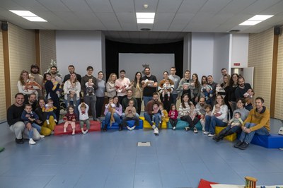 Els nadons de 2024 es van conèixer dissabte en el marc d'un acte lúdic i festiu
