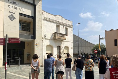 Minut de silenci per condemnar els dos darrers feminicidis a Rubí i Castellbisbal