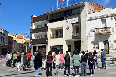 Minut de silenci per un nou cas de violència vicària
