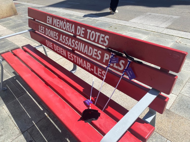 Banc víctimes