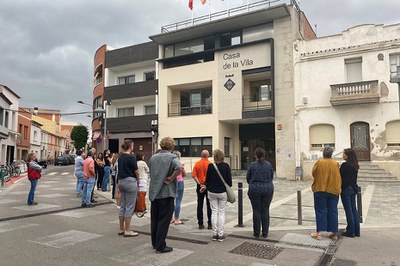 Minut de silenci per un nou feminicidi