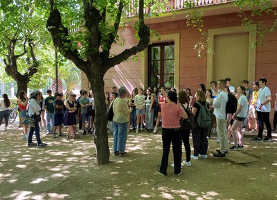 Sant Quirze acull aquests dies estudiants alemanys